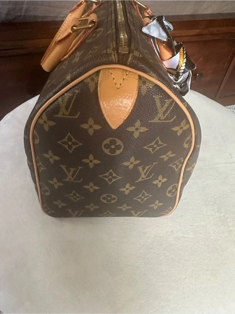 Louis Vuitton Monogram Speedy 30 Handbag - Brown- mint condition!